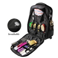 Custom Hair Working Tools Package Travel Men's Barber Backpack Tool Bag With Logo