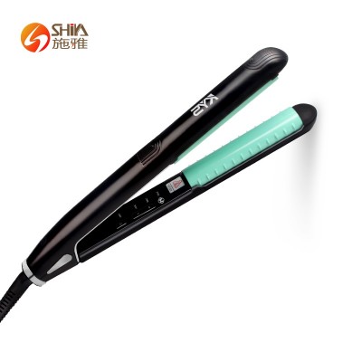 Women Ceramic Flat Iron Fast Hair Straightener Machine Straightening 2 in 1 Set