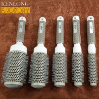 Private Label Professional Salon Ionic Round Ceramic thermal hair brush