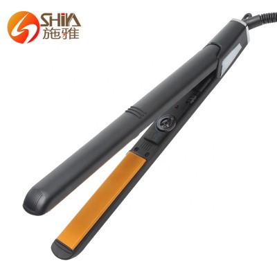 470F flatiron vendors Salon ceramic flat iron fast hair straightener machine Set 2 in 1