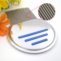 Hot Selling Metal Teeth Nit Free Anti Lice Comb for Fine Hair