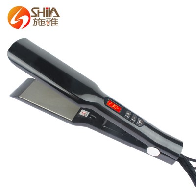 Thick Heat New Iron Portable Hair Straightener Curler Online With LCD Display